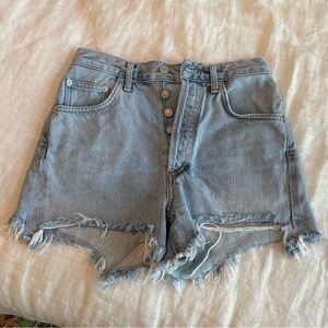 Agolde denim shorts